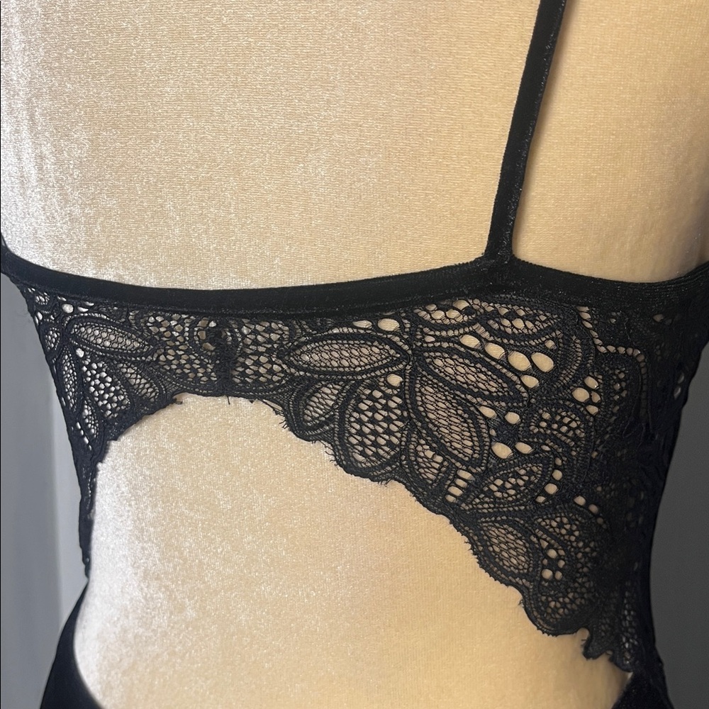 Windsor Black Taste Of Lace Mini Dress Size‎ S - Picture 7 of 9
